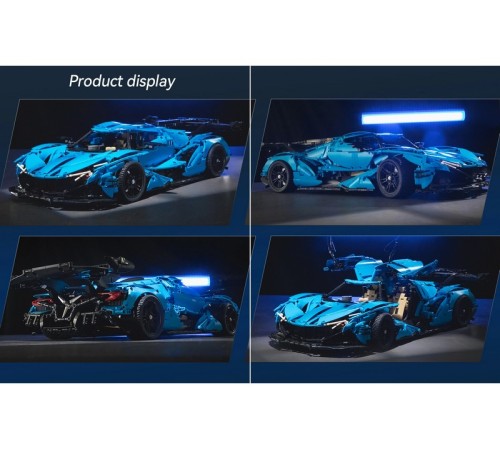 Конструктор CaDA MASTER спорткар V12 Hypercar 1/8 (3865 деталей)