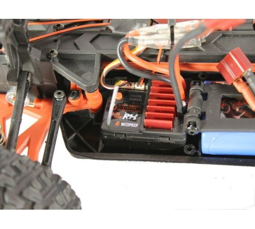 Радиоуправляемая трагги Remo Hobby S EVO-R UPGRADE V2.0 (красный) 4WD 2.4G 1/16 RTR