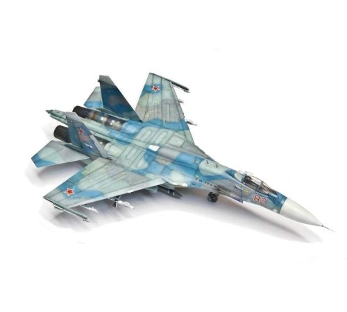 Сборная модель ZVEZDA Российский истребитель Су-30СМ, 1/72