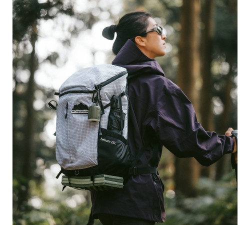 Рюкзак Naturehike CNK2300BB017 Helium 25 л белый с черным