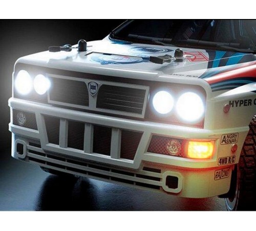 Радиоуправляемая машина для дрифта MJX Hyper Go 14302 Lancia Delta Brushless 4WD 2.4G LED 1/14 RTR