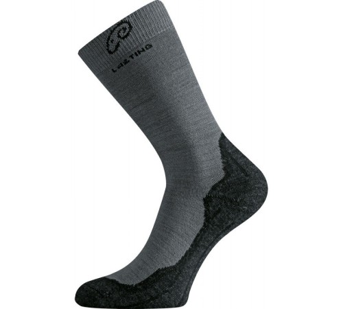 Носки Lasting WHI809, wool+polypropylene, серый, размер M, WHI809-M