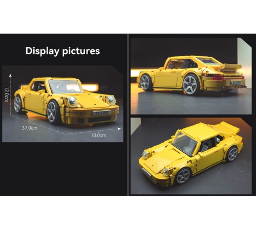 Конструктор CaDA спорткар RUF CTR Yellowbird 1/12 (1515 деталей)