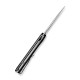 Складной нож SENCUT Mims 9Cr18MoV Steel Satin Finished Handle G10 Black