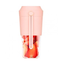 Портативный блендер (джусер) Solove Juicer 330мл, розовый