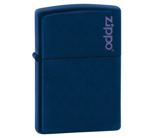 Зажигалка ZIPPO Classic с покрытием Navy Matte, латунь/сталь, синяя, матовая, 38x13x57 мм