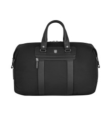 Дорожная сумка VICTORINOX Architecture Urban2 Compact Weekender, черный, полиэстер/кожа, 47x23x31 см, 32 л