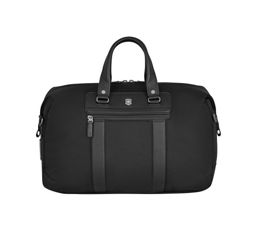 Дорожная сумка VICTORINOX Architecture Urban2 Compact Weekender, черный, полиэстер/кожа, 47x23x31 см, 32 л