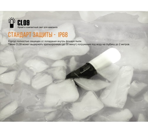 Фонарь Fenix CL09 серый, CL09GY