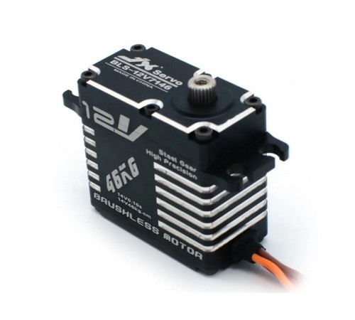 Сервомашинка цифровая JX Servo BLS-12V7146 (71г/47/0.10/14.0V) бесколлекторная, Full metal