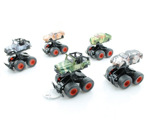 Машина инерционная KLX500-114 Raptor SUV Military 4WD (в асс., 8 шт./кор.)