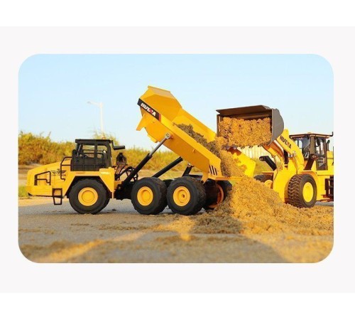 Радиоуправляемый самосвал HUI NA TOYS 2.4G 11CH 1/16 RTR