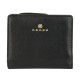 Кошелёк Cross Monaco Black, кожа наппа, гладкая, цвет чёрный, 11 x 9 x 2,5 см