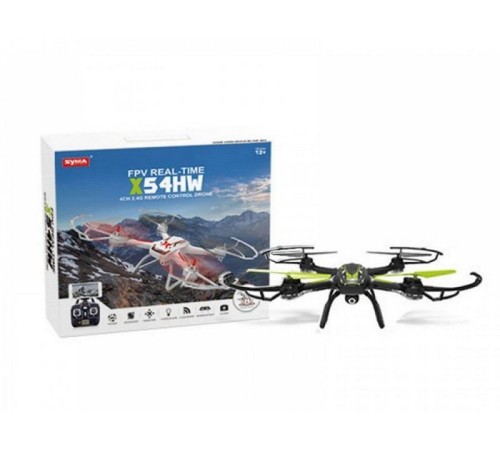 Р/У квадрокоптер Syma X54HW с FPV трансляцией Wi-Fi, барометр, 2.4G RTF