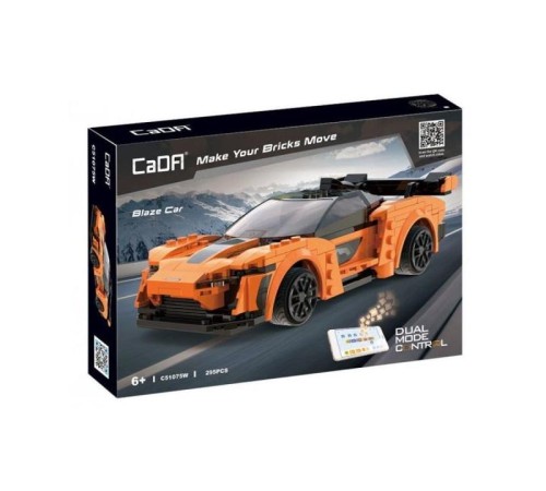 Радиоуправляемый конструктор CADA гоночный автомобиль Blaze Car (295 деталей)