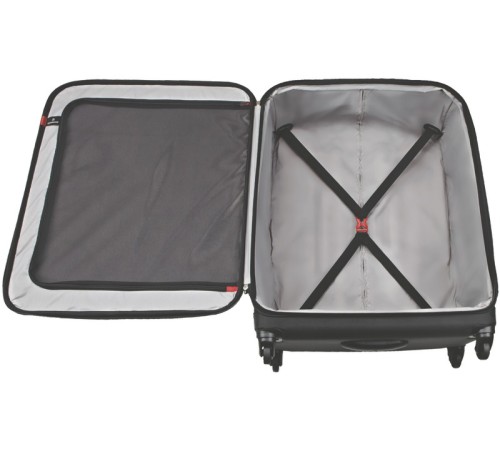 Чемодан VICTORINOX Hybri-Lite™ 24, чёрный, нейлон 1000D/поликарбонат, 46x25x61 см, 75 л