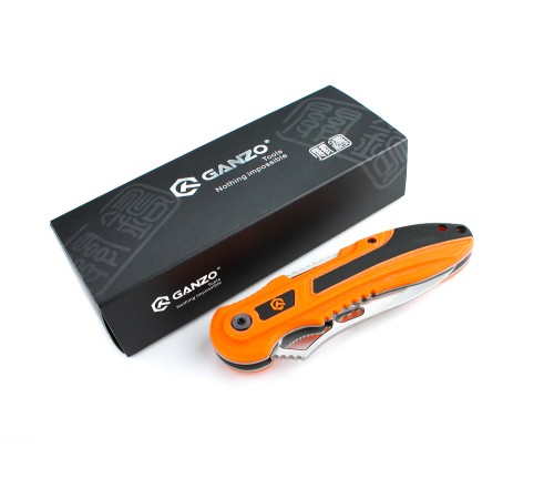 Нож Ganzo G621 оранжевый