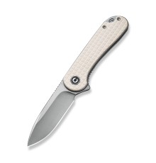 Складной нож CIVIVI Elementum D2 Steel Satin Finished Handle G10 Ivory