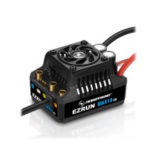 Бесколлекторный регулятор Hobbywing EZRUN MAX10 G2-80A (80A-520A, 1/10) влагозащищённый