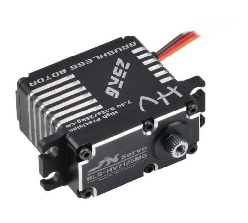 Сервомашинка цифровая JX Servo BLS-HV7125MG (71г/25.8/0.12/7.4V) бесколлекторная, Full metal
