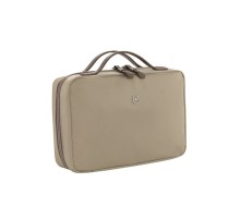 Косметичка VICTORINOX Victoria Muse, бежевая, нейлон/кожа, 28x8x19 см, 4 л