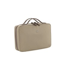 Косметичка VICTORINOX Victoria Muse, бежевая, нейлон/кожа, 28x8x19 см, 4 л