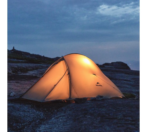 Палатка 2-местная Naturehike Cloud up Pro CNK2350WS020 светло-серый