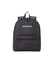 Рюкзак SWISSGEAR складной, черный, полиэстер, 33,5 х 15,5 x 40 см, 21 л