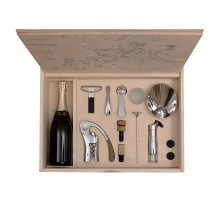 Набор инструментов с местом для шампанского L'Atelier du Vin Oeno Box Connoisseur №1