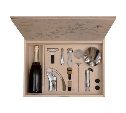Набор инструментов с местом для шампанского L'Atelier du Vin Oeno Box Connoisseur №1