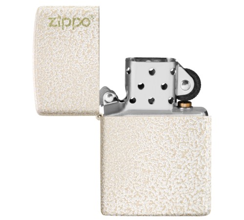 Зажигалка ZIPPO Classic с покрытием Mercury Glass, латунь/сталь, бежевая, матовая, 38x13x57 мм