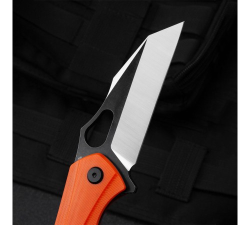 Нож Bestech Operator сталь D2, рукоять G10 оранжевая