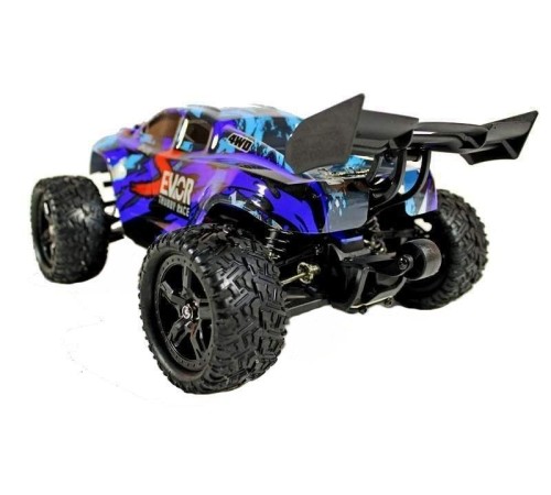 Радиоуправляемая трагги Remo Hobby S EVO-R Brushless (синяя) 4WD 2.4G 1/16 RTR
