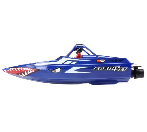 Радиоуправляемый катер ProBoat Sprintjet 9-inch Self-Right Jet Boat (синий) RTR