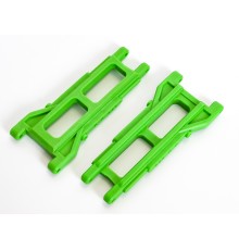 Рычаги пластиковые (удлиненные) для Remo Hobby 1/8 8037 (2024г), тюнинг, зеленые