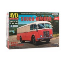 Сборная модель AVD SKODA-M706RO фургон, 1/43