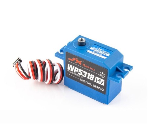 Сервомашинка цифровая JX Servo WP-5318HV (53г/18.5/0.09/8.4V) влагозащищенная