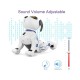 Радиоуправляемая робот-собака LENENG TOYS K16 звук, свет, танцы, сенсор