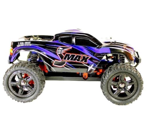 Радиоуправляемый монстр Remo Hobby SMAX Brushless UPGRADE (синий) 4WD 2.4G 1/16 RTR