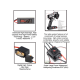 Радиоуправляемый монстр Remo Hobby Dinosaurs Master Brushless UPGRADE (красный) 4WD 2.4G 1/8 RTR