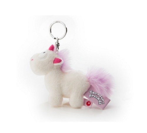 Мягкая игрушка NICI Единорог Теодор, брелок 10 см