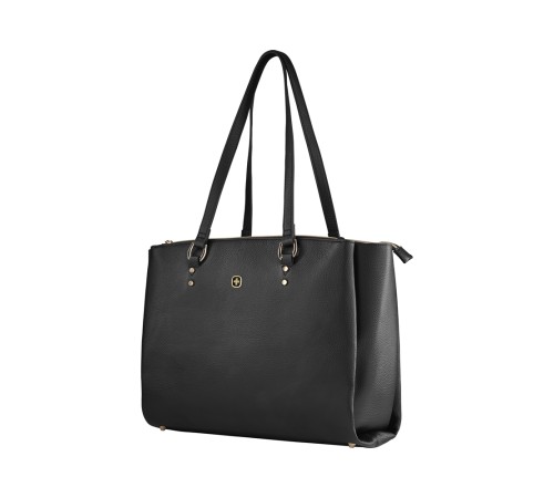 Сумка женская WENGER RosaLyn 14'', черная, полиэстер, 38х29х24 см, 20 л
