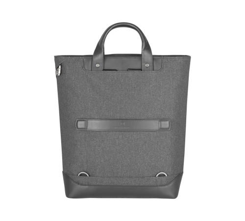 Сумка-рюкзак VICTORINOX Architecture Urban2 2way Carry Tote 15'',серая,полиэстер/кожа,40x15x40см,20л