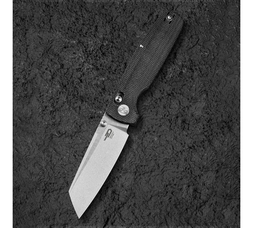 Нож Bestech Slasher сталь D2, рукоять Микарта черная