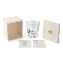 Стакан TAJIMA GLASS Фудзи Сакура Кирико 270 мл, 1 шт