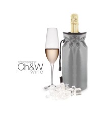 Рубашка для охлаждения вина Pulltex Cooler Bag Silver
