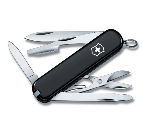 Нож перочинный VICTORINOX Executive, 74 мм, 10 функций, чёрный