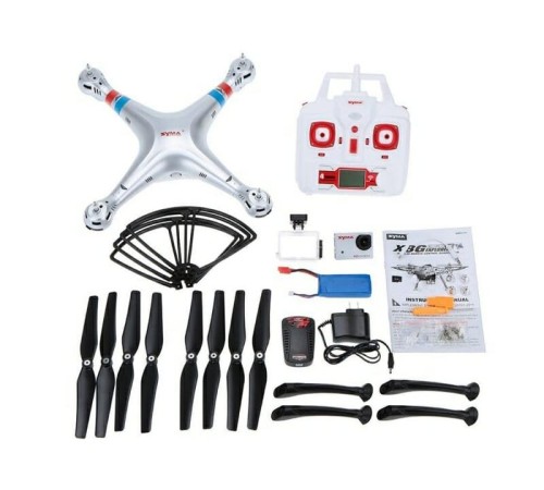 Р/У квадрокоптер Syma X8G с HD камерой 5Мп 2.4G RTF