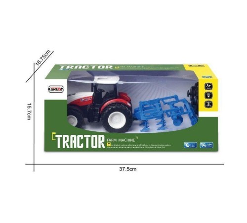Р/У фермерский трактор Korody с дисковым культиватором 1/24 2.4G 6CH RTR