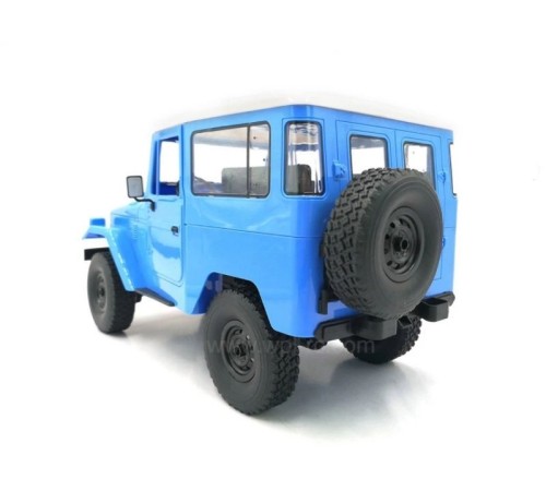 Радиоуправляемая машина WPL японский внедорожник FJ40 (голубая) 4WD 2.4G 1/16 RTR